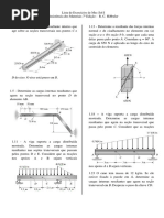 Lista de Exercício - Tensão e Deformação