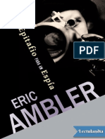 Epitafio para Un Espia - Eric Ambler PDF