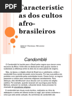 Cultos Afro Brasileiros