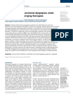 Management of Functional Dyspepsia, State of the Art and Emerging Therapies