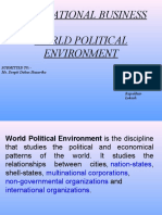 World Political Environment