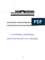 Integrales Indefinidas PDF