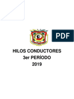 Hilos Conductores Tercer Periodo 2019