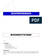 Bioinsecticidas y Fungicidas