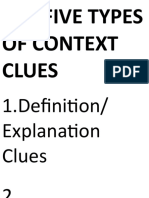 Context Clues Visual Aid