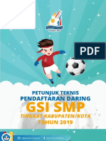 Juknis Pre Registrasi Dan Registrasi Gala Siswa Indonesia Tingkat Kabupaten