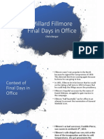 Death of Fillmore