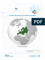 Negociar Con Cultoliuras Europeas