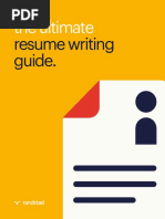 Ultimate Resume Writing Guide en