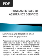 Fundamentals of Assurance Services