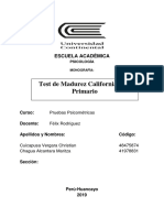 Monografía Pruebas Psicometricas