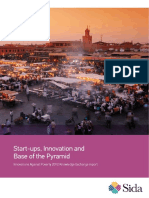 Start-Ups, Innovation and Base of The Pyramid: Innovations Against Poverty 2012 Knowledge Exchange Report