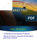 Subnetting: © 1999, Cisco Systems, Inc