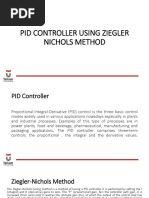 Pid Controller Using Ziegler Nichols Method