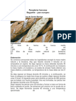 Baguette Para Curso de Panaderia