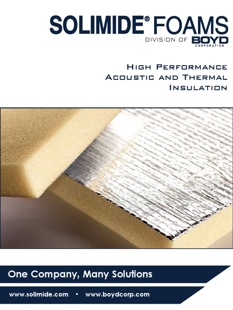 Downloads Solimide Brochure E | PDF | Thermal Insulation | Building ...