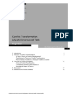 Conflict Transformation: A Multi-Dimensional Task: Hugh Miall