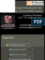 Jonathan Brossard - Breaking Virtualization 8088 Mode - HITB 2011