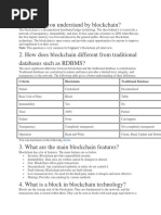 Block Chain Questions