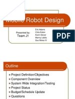 Mobile Robot Design: Team J1