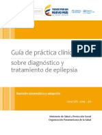 Guía de práctica clínica sobre diagnóstico y tratamiento de epilepsia