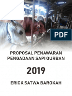 Proposal Perusahaan Penawaran Sapi Qurban 2019