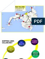 Mindanao Island: MCT Is Connected To All Ports in Mindanao