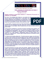 NOVA ERA __ Crise Civilizatória, Mudança de Paradigma Cultural e Projeto Nacional