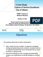 Fostering A Culture of Service Excellence Presentation
