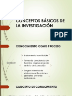 Conceptos Básicos de La Investigación