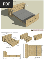 ROB100 - Roll Out Bed Plans Construction - Millimeters Units Convert