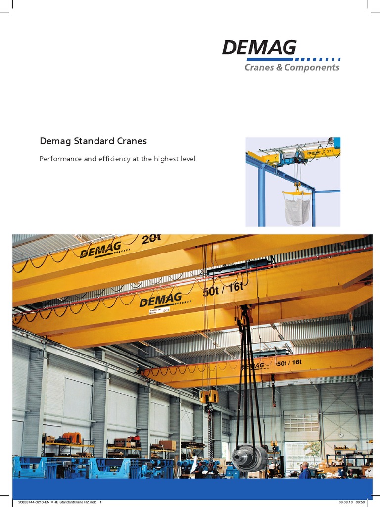 Demag Overhead Crane PDF Crane (Machine) Reliability Engineering