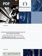 Elementary | Apresentação Serviço Laudos em Elevadores