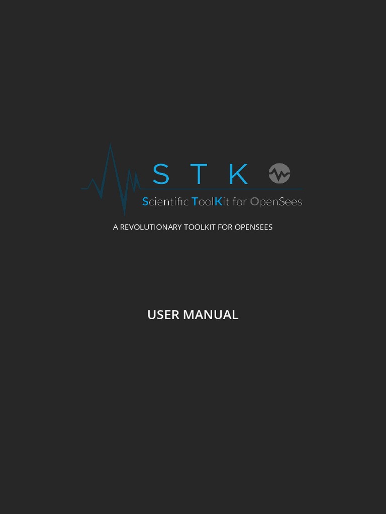 STKO User Manual for OpenSees | PDF | Graphical User Interfaces ...