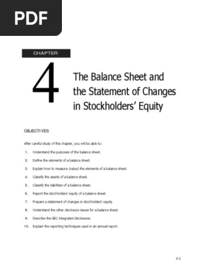 Balance Sheet 