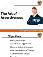 The Art of Assertiveness: Lovely Professional University