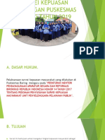 Survey Kepuasan Pelabggan Puskesmas Baring