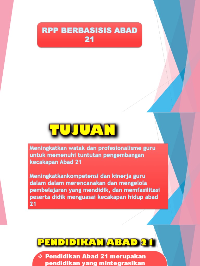 Rancangan RPP Abad 21 | PDF | Seni