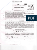 General Studies Mental Ability Previous Papers PDF