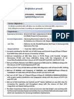 Brijkishor Prasad CV PDF