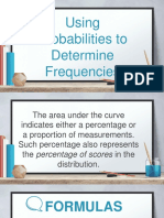 Using Probabilities To Determine Frequencies