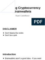 Cracking Cryptocurrency Brainwallets