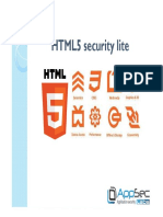 10 HTML5 Security