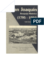 San Joaquín Bosquejo Histórico