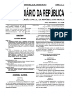 Lei 3-14 Criminalização Ao Branquemento de Capitais