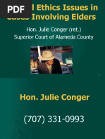 Hon. Julie Conger (Ret.) Superior Court of Alameda County