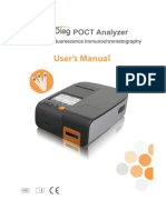VivaDiag POCT Analyzer VIM01 User's Manual (En)