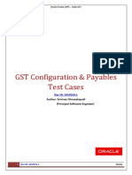 GST Setup and Test Cases V1.0