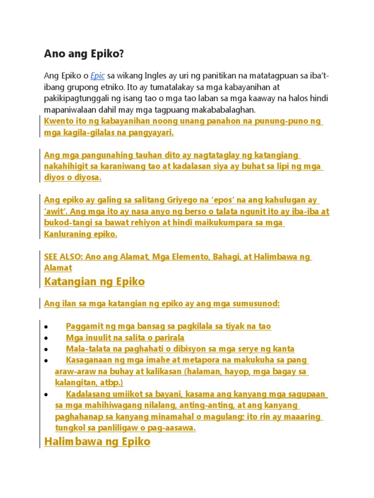 EPIKO | PDF