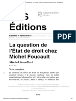 Senellart (20189) La question de l’État de droit chez Michel Foucault.pdf